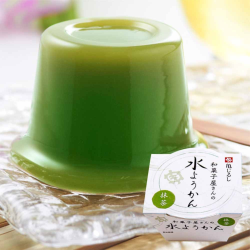亀じるし｜和菓子屋さんの有機水ようかん 6個入