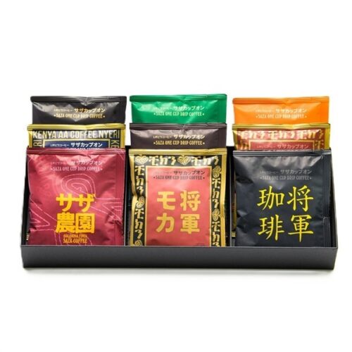 SAZA Rainbow｜掛耳咖啡 9包裝 禮盒裝