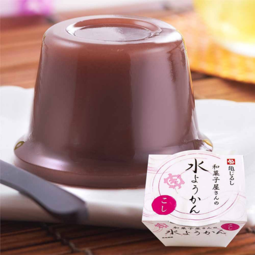 亀じるし｜和菓子屋さんの有機水ようかん 6個入