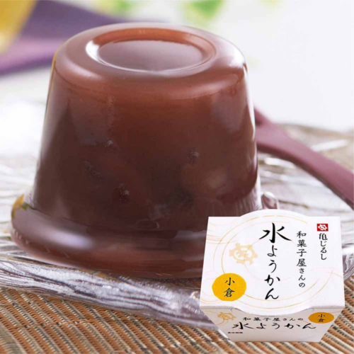 亀じるし｜和菓子屋さんの有機水ようかん 6個入