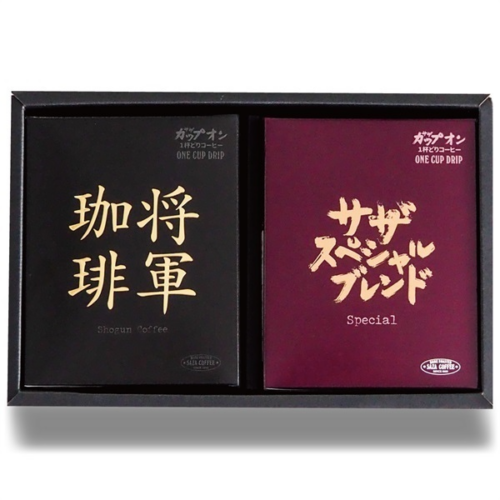 將軍珈琲 × SAZA Special Blend｜掛耳咖啡禮盒 10包裝